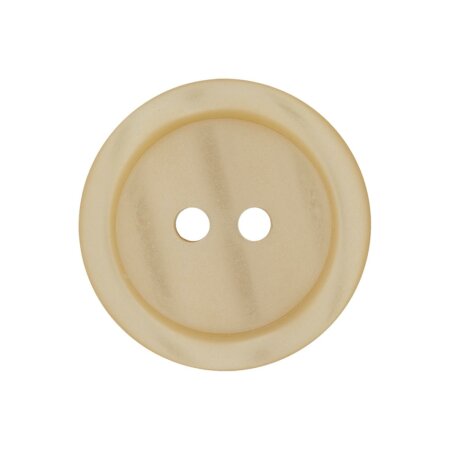 Poly-Knopf 2-Loch 11mm beige