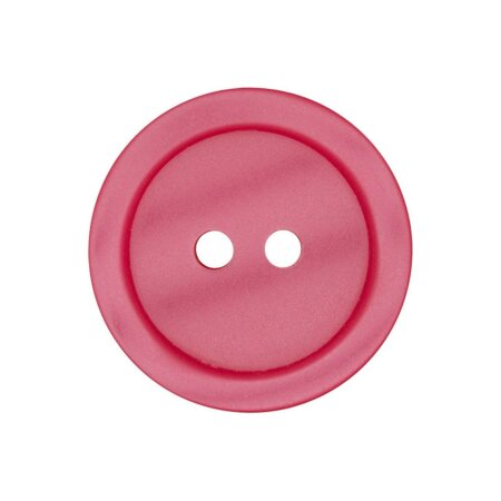 Poly-Knopf 2-Loch 11mm pink