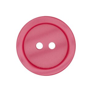Poly-Knopf 2-Loch 11mm pink