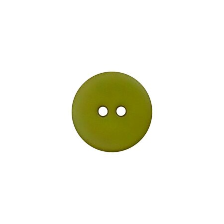 Poly-Knopf 2-Loch 12mm olive