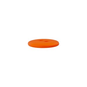Poly-Knopf 2-Loch 12mm orange