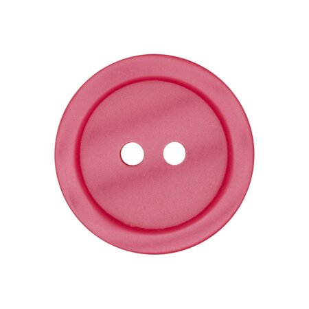 Poly-Knopf 2-Loch 23mm pink