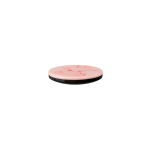 Poly-Knopf 2-Loch Mädchen 15mm rosa