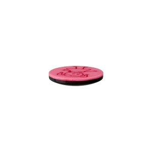 Poly-Knopf 2-Loch Mädchen 15mm pink