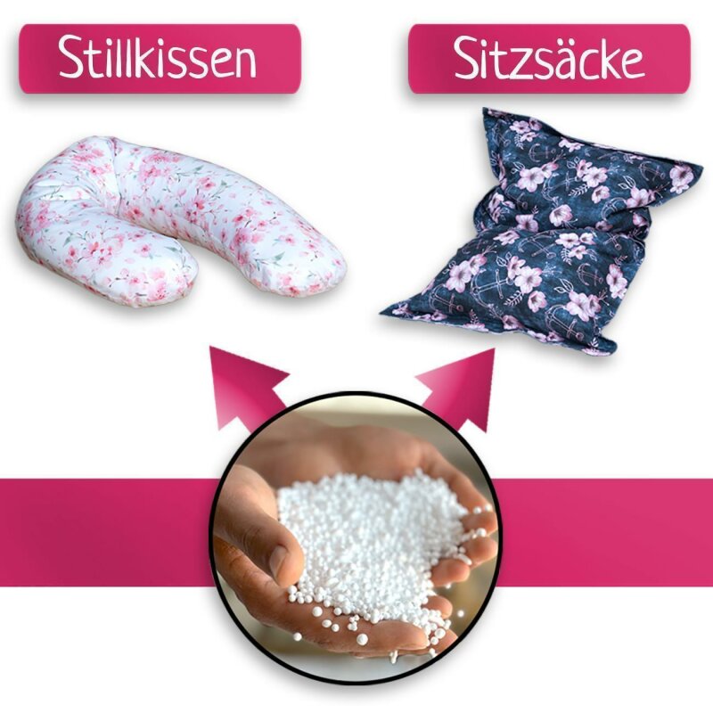 EPS Perlen Styropor-Kügelchen Füllmaterial für Kissen Sitzsäcke
