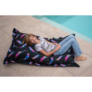 Chillstar bedruckter Sitzsack indoor / outdoor Aquarell...