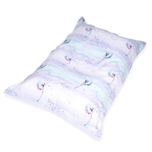 Chillstar bedruckter Sitzsack XXL Dandelion Mint Purple |...