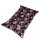 Chillstar bedruckter Sitzsack XXL Maritime Blossoms Regenbogen Schwarz | 330 Liter  135 x 175 cm