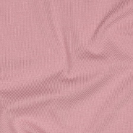 Bio Baumwolljersey Stoff Amelie Uni rose-Blush