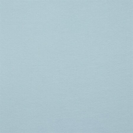 Bio Bündchenstoff Amelie Uni babyblau