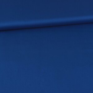 1 Reststück 0,95m Baumwolle Webware Uni Royal Blau