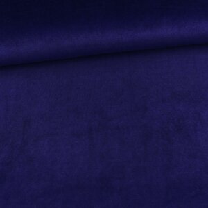 1 Reststück 0,80m Nicki Uni Royalblau