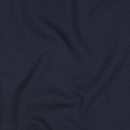 Bio Baumwolljersey Stoff Amelie Uni navy