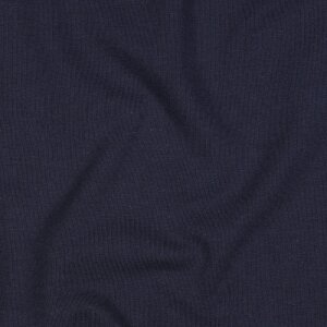 Bio Baumwolljersey Stoff Amelie Uni navy