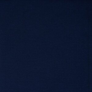 Bio Bündchenstoff Amelie Uni navy