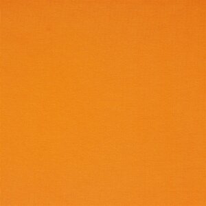 Bio Bündchenstoff Amelie Uni hellorange