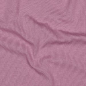 Bio Baumwolljersey Stoff Amelie Uni mauve